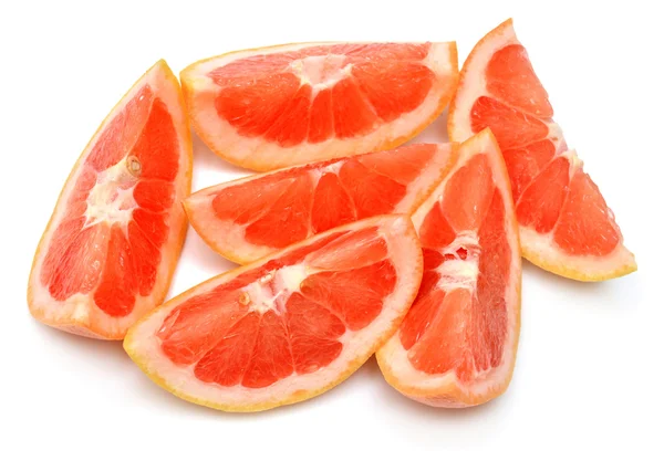 Sliced ripe grapefruit — Stock Photo, Image