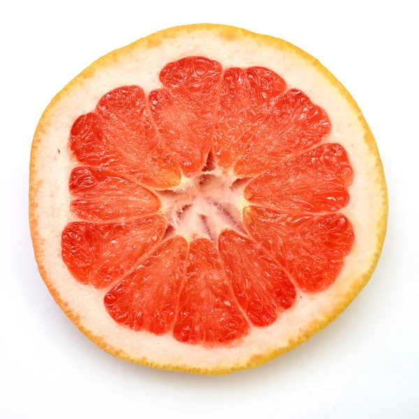 Половина грейпфрута цитрусовые — стоковое фото