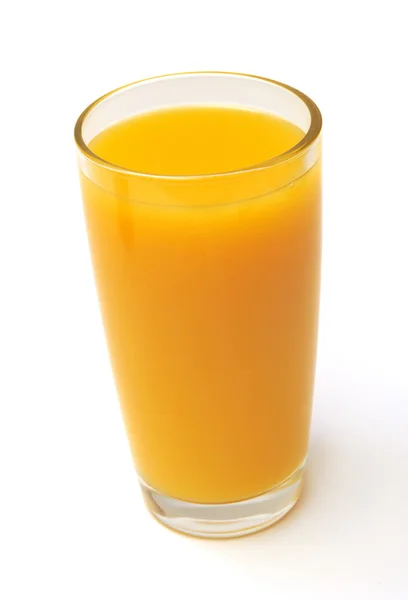 Orange juice in glass Royalty Free Stock Photos
