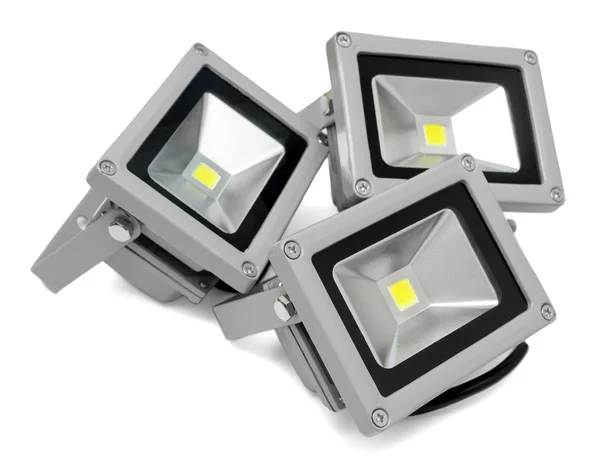 LED-Projektoren aus Metall — Stockfoto