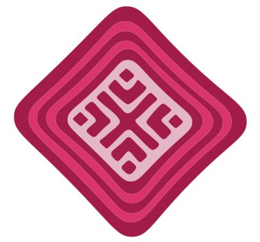 Vibrant Belarusian ornament Vjasna, representing spring and renewal, in a vector art style inspired by ethnic folk art, perfect for cultural-themed designs.