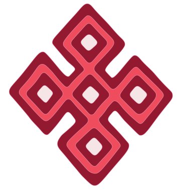 Geleneksel Slav Belarus Arındırıcı sembolü, doğayla enerji arasındaki uyum yoluyla ruhsal ve doğal temizliği, dengeyi ve yenilenmeyi temsil etmektedir.