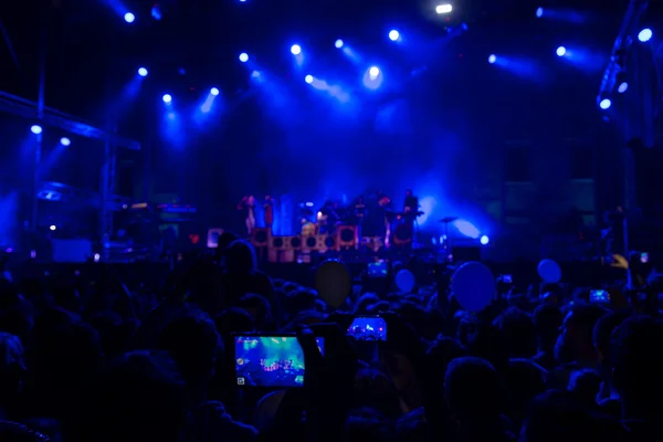 Festival do castelo elétrico, Roménia — Fotografia de Stock