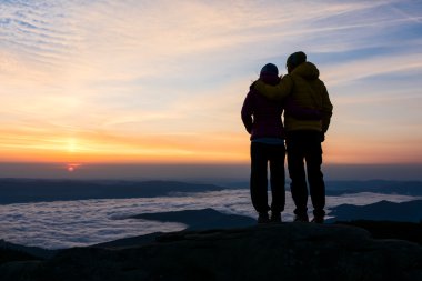 Çift holding birbirinden Sunrise