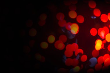 bulanık kırmızı ışıklar arka plan