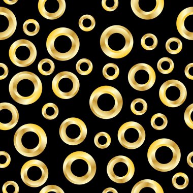 kesintisiz geometrik altın deseni