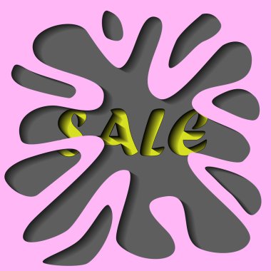 Metin için soyut çerçeve