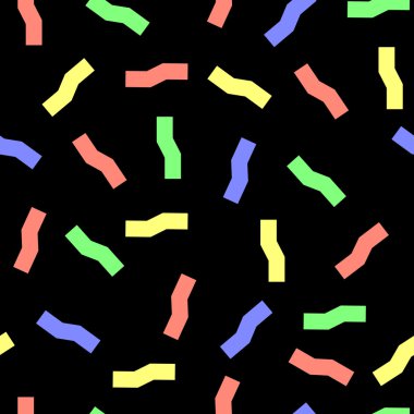 Dikişsiz soyut geometrik vektör desen.