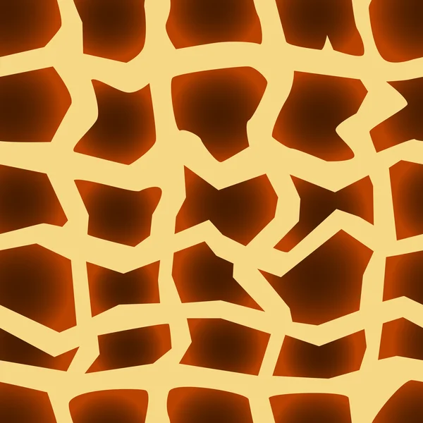 Бесшовная имитация рисунка кожи жирафо-векторной иллюзии — стоковый вектор