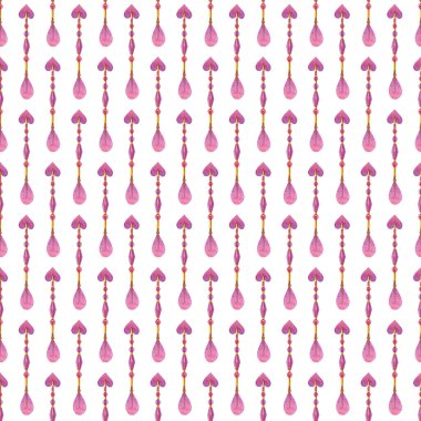 Eros ellerinin okları suluboya desenlerini kusursuz boyamış. Aşk ve romantizm.