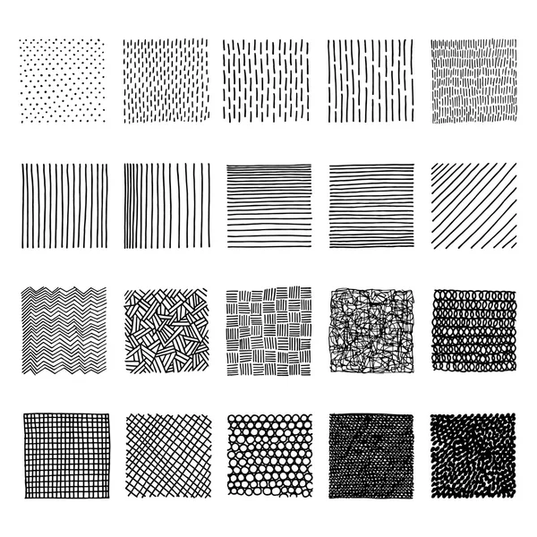 Mürekkep elle çizilmiş vektör tasarım öğeleri kümesi.