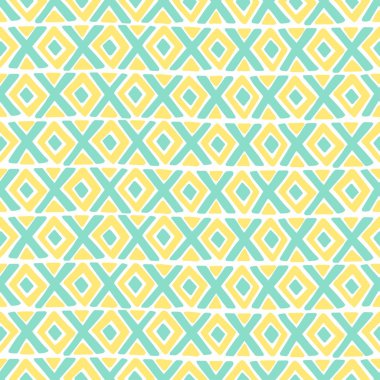 elmas ve çapraz vektör seamless modeli.