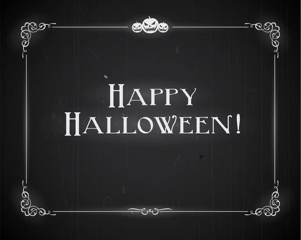 Joyeux Halloween Carte — Image vectorielle