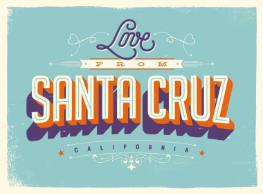 Santa Cruz California Premium Vector Download For Commercial Use Format Eps Cdr Ai Svg Vector Illustration Graphic Art Design