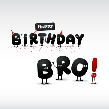 Download Happy Birthday Bro Free Vector Eps Cdr Ai Svg Vector Illustration Graphic Art