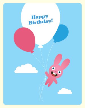 komik doğum günü kartı