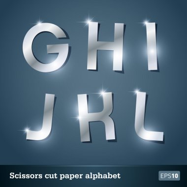 Tasarımcılar için gümüş alfabesi