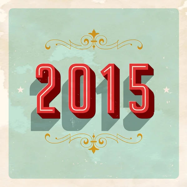 New Year's Eve kártya — Stock Vector