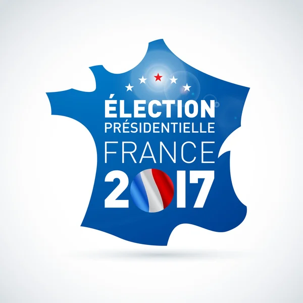 Élection présidentielle française — Image vectorielle