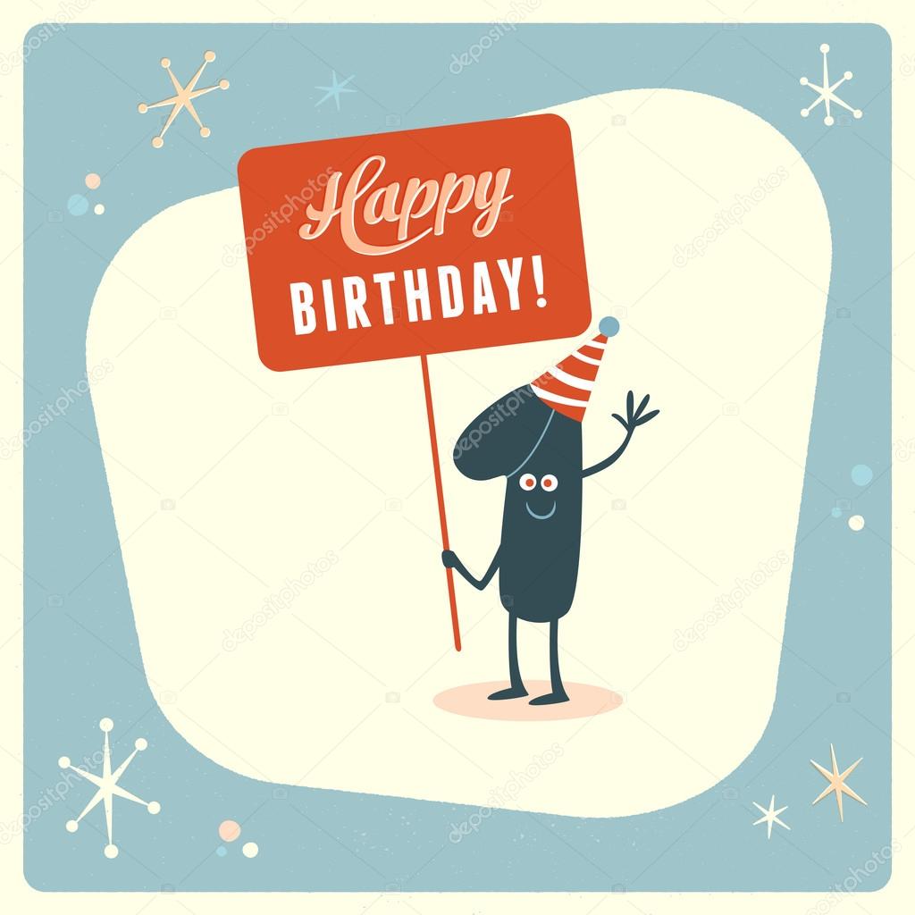Funny 1st birthday Card Stock Vector Image by ©CallahanLounge #88664774