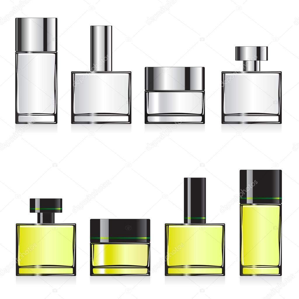 Fragrance container templates