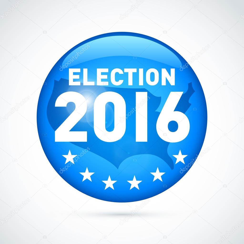 2016 USA presidential election illustration