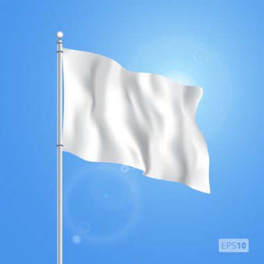 Tasarımcılar için açık bir gökyüzü uçan bayrağı