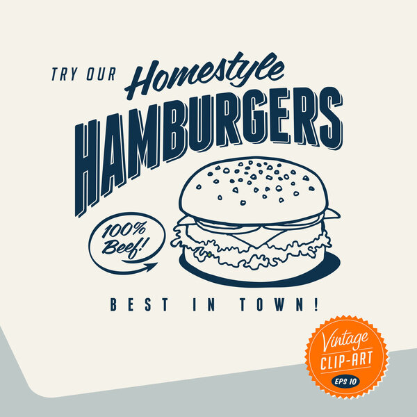 Try Our Homestyle Hamburgers