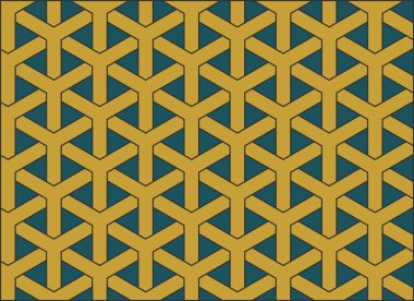 Renkli Geometrik desen