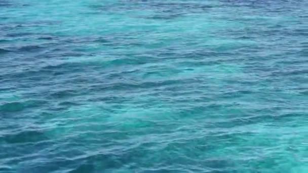 Blue water surface. Background — Stock Video