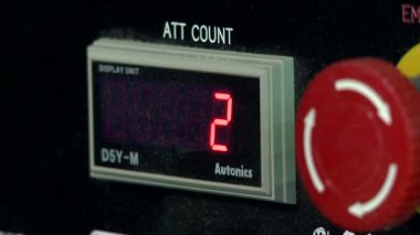 Kontrol paneli ekranında gösterilen sayı 2