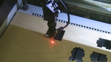 Lazer kesme makinesi video kapanışı