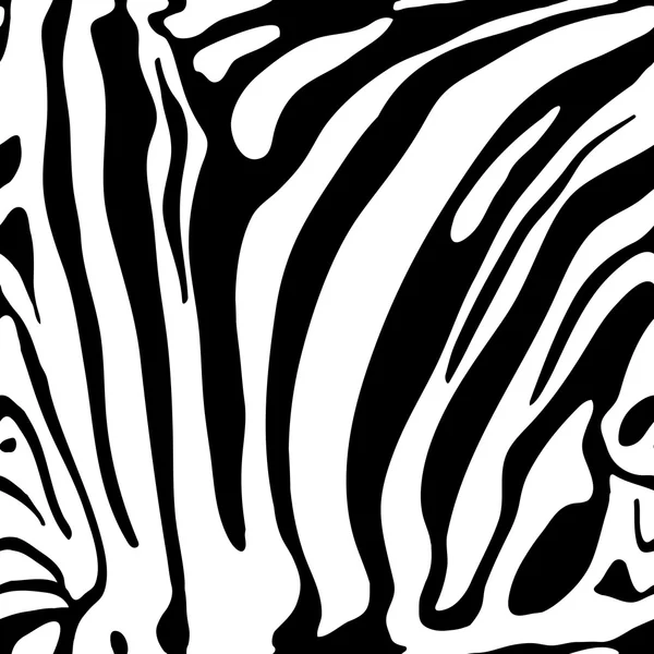 Impression animale motif monochrome sans couture — Image vectorielle