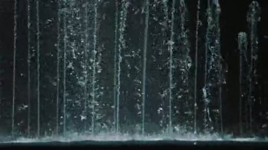 Çeşme Şehir Parkı kapatın. Makro. HD. 1920 x 1080