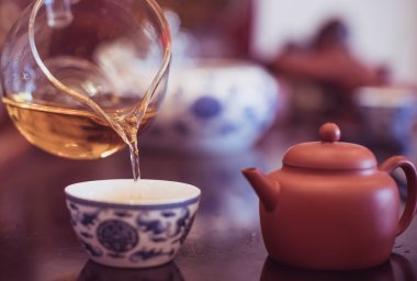 Çay molası Zamanı.