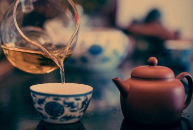 Çay molası Zamanı.