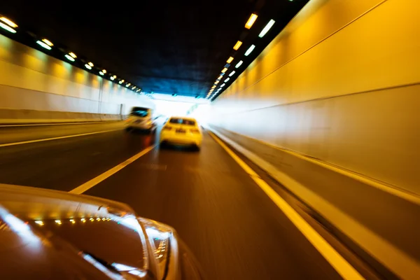 highway tunnel in china, closeup of photo