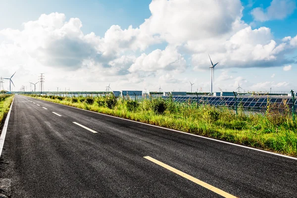 Thousands of wind turbines in Mojave, California. — Stock Photo, Image