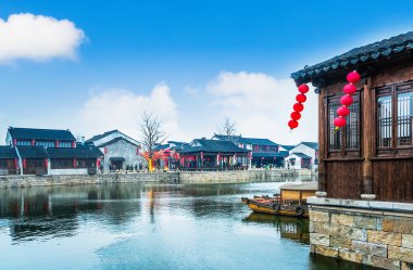 Xitang antik kenti, Xitang Çin tarihi ve kültürel Town, Zhejiang Eyaleti, Çin'de bulunmaktadır ilk toplu iş dosyasıdır..