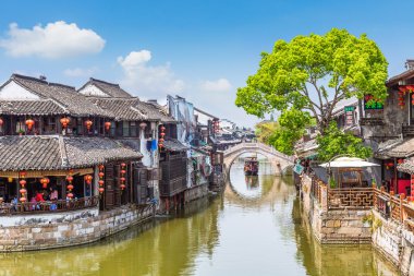 Xitang antik kenti, Xitang Çin tarihi ve kültürel Town, Zhejiang Eyaleti, Çin'de bulunmaktadır ilk toplu iş dosyasıdır..