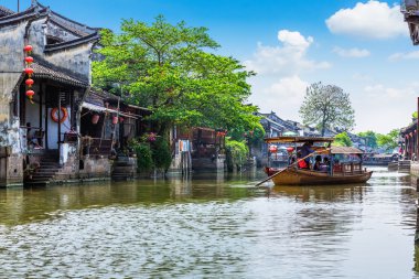 Xitang antik kenti, Xitang Çin tarihi ve kültürel Town, Zhejiang Eyaleti, Çin'de bulunmaktadır ilk toplu iş dosyasıdır..