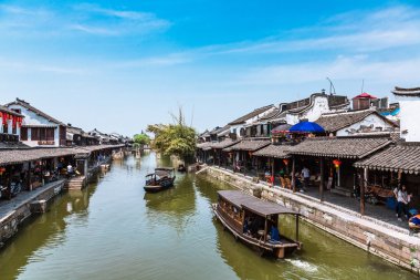 Xitang antik kenti, Xitang Çin tarihi ve kültürel Town, Zhejiang Eyaleti, Çin'de bulunmaktadır ilk toplu iş dosyasıdır..