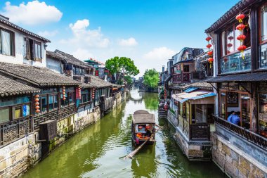 Xitang antik kenti, Xitang Çin tarihi ve kültürel Town, Zhejiang Eyaleti, Çin'de bulunmaktadır ilk toplu iş dosyasıdır..