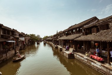 Xitang antik kenti, Xitang Çin tarihi ve kültürel Town, Zhejiang Eyaleti, Çin'de bulunmaktadır ilk toplu iş dosyasıdır..