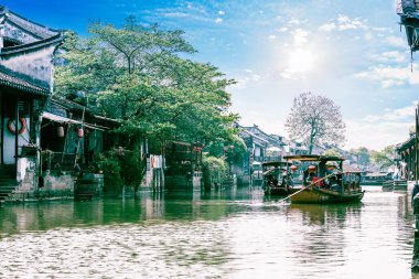Xitang antik kenti, Xitang Çin tarihi ve kültürel Town, Zhejiang Eyaleti, Çin'de bulunmaktadır ilk toplu iş dosyasıdır..