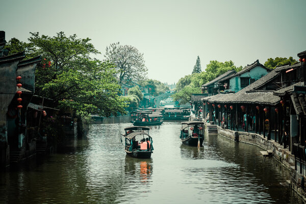 Xitang ancient town , Xitang is first batch of Chinese historical and cultural town, located in Zhejiang Province, China.