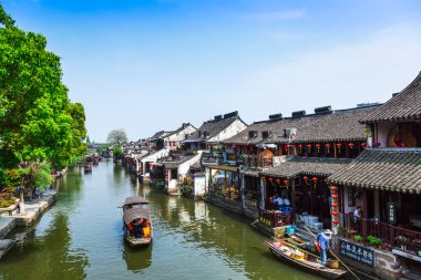 Xitang antik kenti, Xitang Çin tarihi ve kültürel Town, Zhejiang Eyaleti, Çin'de bulunmaktadır ilk toplu iş dosyasıdır..