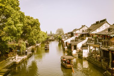 Xitang antik kenti, Xitang Çin tarihi ve kültürel Town, Zhejiang Eyaleti, Çin'de bulunmaktadır ilk toplu iş dosyasıdır..