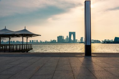 Suzhou Jinji Gölü genel eğlence Meydanı ve şehir kurma