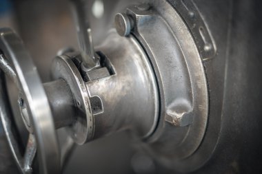 eski bir fabrikada Sanayi makineleri